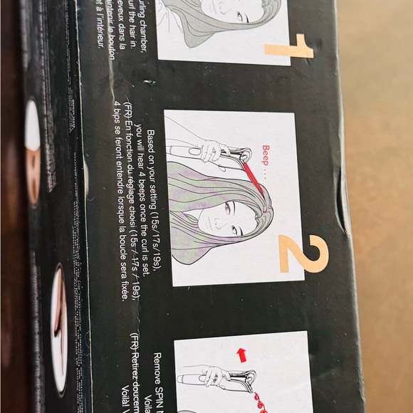 CHI Spin & Curl ceramic rotating curler Rose Gold - Picture 6 of 9